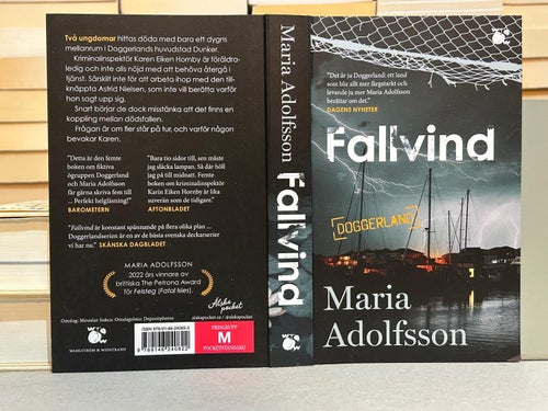 Fallvind av Maria Adolfsson, bok, Very Fine