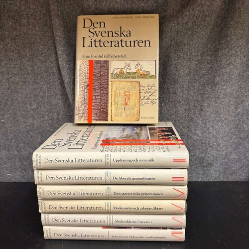Den svenska litteraturen del 1-7