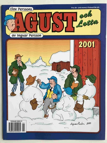 Agust Julalbum 2001: VF-NM