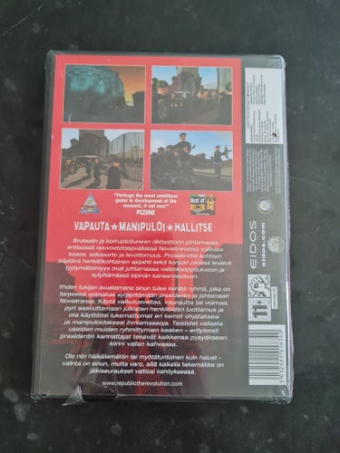 Republic: The Revolution PC CD-ROM Inplastad!