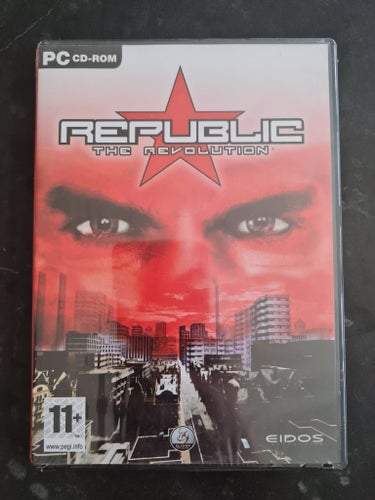 Republic: The Revolution PC CD-ROM Inplastad!