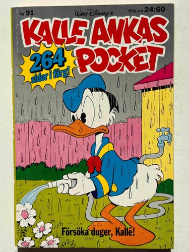 Kalle Anka Pocket -91. VF