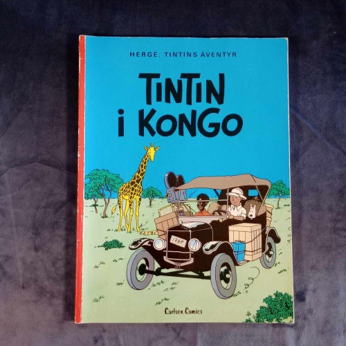Tintin i Kongo av Herge