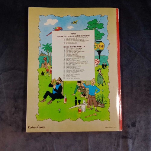 Tintin i Kongo av Herge