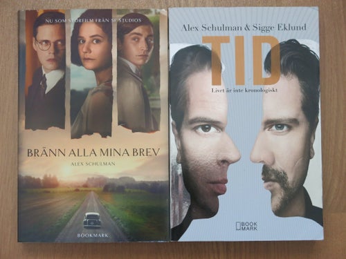 Alex Schulman - 2 böcker .