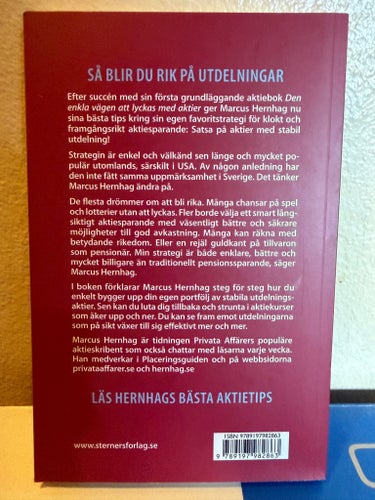 Den enkla vägen bli rik på aktieutdelning av Marcus Hernhag