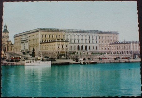 Stockholm - Slottet Skeppsbron - Förlag Pressbyrån F 2063