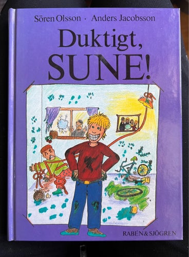 Duktigt, Sune! av Sören Olsson och Anders Jacobsson, 1991