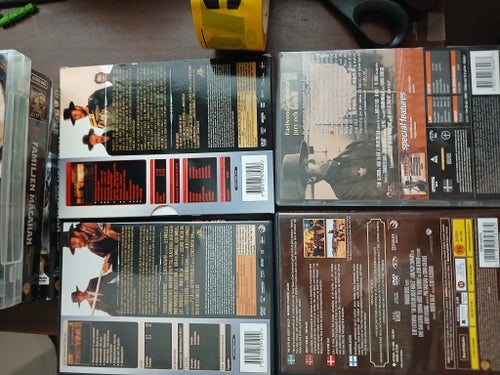 Clint Eastwood Western DVD-filmer - 4-pack
