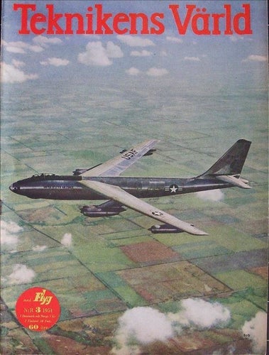 TEKNIKENS VÄRLD 1951/3.Boing Stratojet.Uno Duzäll.NSU 251.Citroen 15.