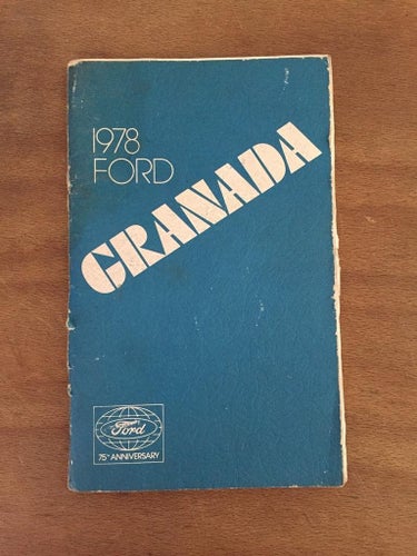 1978 Ford Granada Owner's Manual