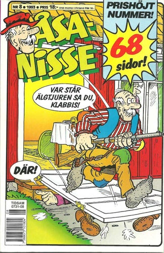 Åsa-Nisse nr. 8 1993 - 68 sidor