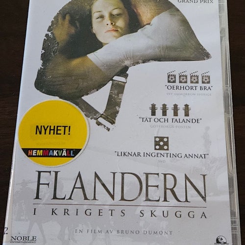 FLANDERN I KRIGETS SKUGGA. ,.DVD (SV Text )
