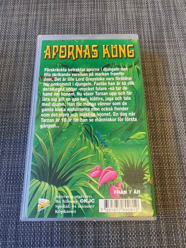 Apornas kung - VHS