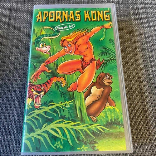 Apornas kung - VHS