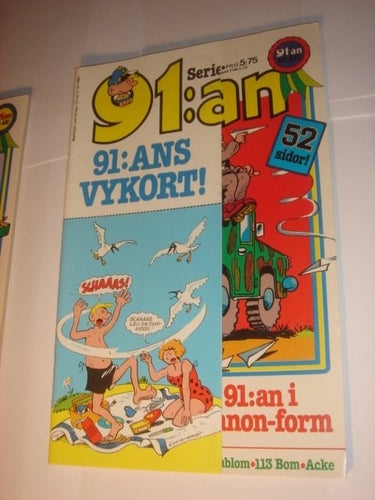 91:an (svensk) NY OLÄST Nr 16 1982