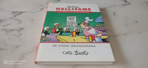 Hall of Fame #8: Carl Barks - Till bords i Ankeborg - Inbunden