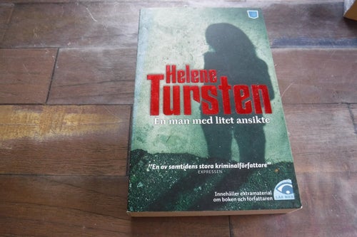 En man med litet ansikte författare Helene Tursten
