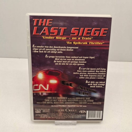 The last siege - Ernie Hudson - Region 2, DVD-Film, Svensk text, Fint skick