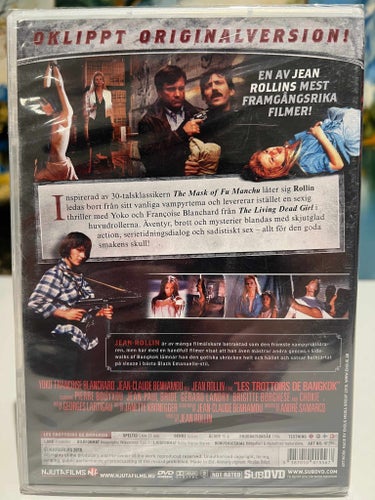 Sidewalks of Bangkok (1984) | Njutafilms | Action / Sleaze | DVD | Ny