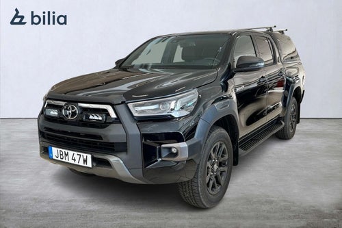 Toyota Hilux Dubbelhytt D-Cab 2,8 D Aut 4WD Invincible Kåpa Lazer-lights Drag Mo