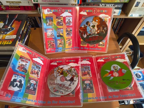 Pettson och Findus - Glömligheter, Katten och Gubben, Kattonauten DVD