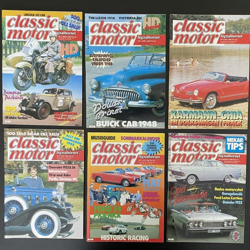 Classic Motor - Årgång 1988 - Nyskick
