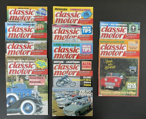 Classic Motor - Årgång 1988 - Nyskick