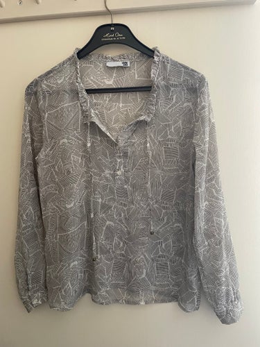 Anine Bing grå blus xs