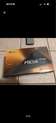 Seasonic FOCUS GX-850 Strömförsörjning