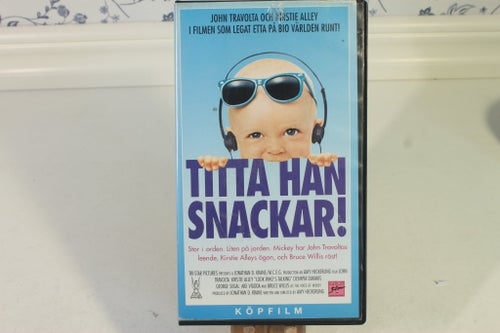 Titta Han Snackar! Tidig VHS