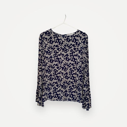 Samsøe Samsøe Serena Is Aop 8083 Daisy Blue-blus