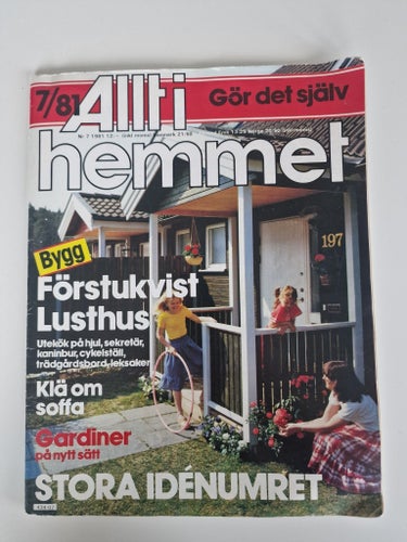 Allt i Hemmet tidning nr 7 1981