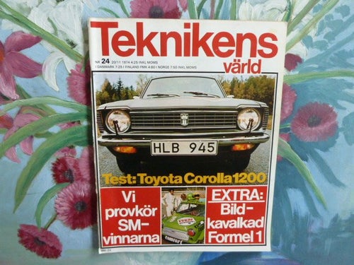 TEKNIKENS VÄRLD, NR24, 1974,
