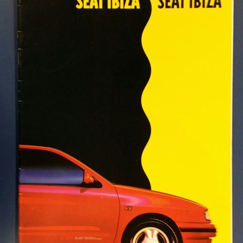 Seat Ibiza 1993 - broschyr