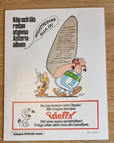 Caesars lagerkrans utgivnen 1976