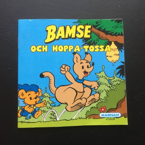 BAMSE OCH HOPPA-TOSSA - KÄRNAN bok i pixi format