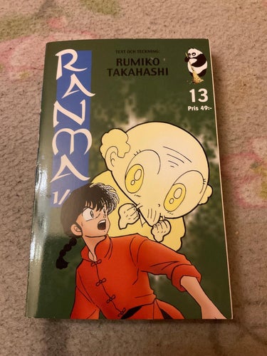 Ranma vol 13 - svenska manga anime fantasy rumiko takahashi inu yasha inuyasha