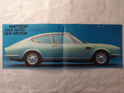 Fiat Dino Coupe 2000 V6 in deutsch
