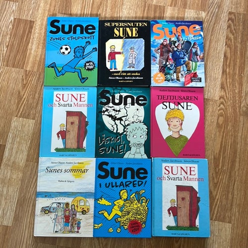 9 Sune Böcker - Sören Olsson, Anders Jacobsson