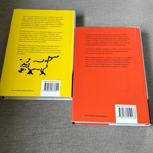 Bokpaket: Bengt Liljegren – Winston Churchill Del 1 & 2
