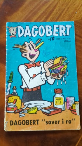Dagobert "sover i ro" Nr 10 1960
