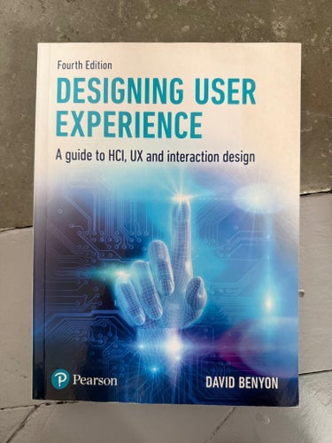 Designing User Experience av David Benyon, fjärde upplagan