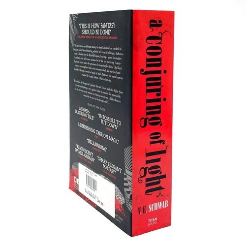 Shades of Magic del 3: A Conjuring of Light av V. E. Schwab (oläst pocket)