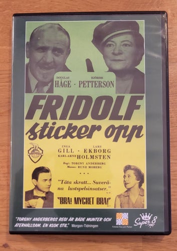 Fridolf sticker opp! Fridolf sticker upp