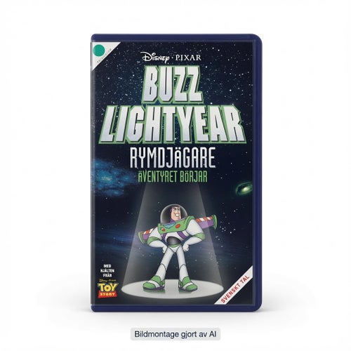 Buzz Lightyear Rymdjägare - Äventyret Börjar (VHS)