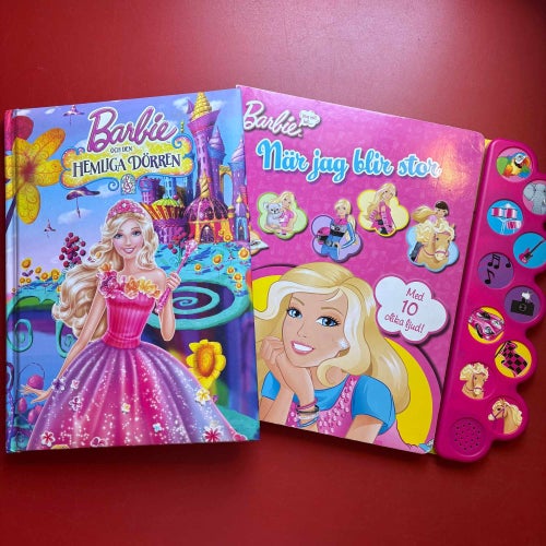 BARBIE OCH DEN HEMLIGA DÖRREN + BARBIE NÄR JAG BLIR STOR Mattel Inc. 2011-14