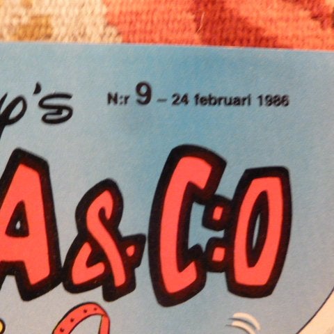 KALLE ANKA & C:O NR09, 1986,