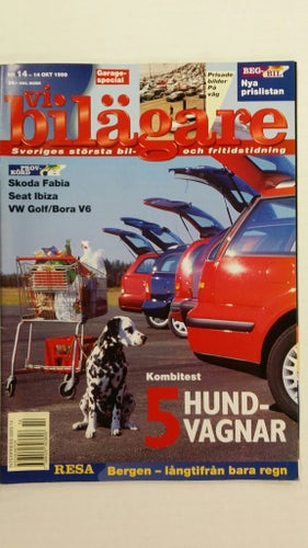 Vi bilägare nr 14 1999: VW Golf/Bora VW 4Motion, Skoda Fabia, Seat Ibiza Signo