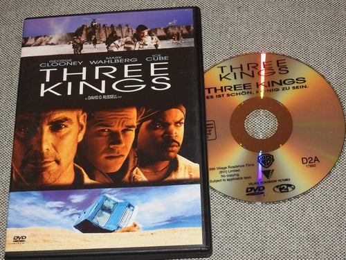 Three Kings DVD George Cloont Mark Wahlberg Ice Cube